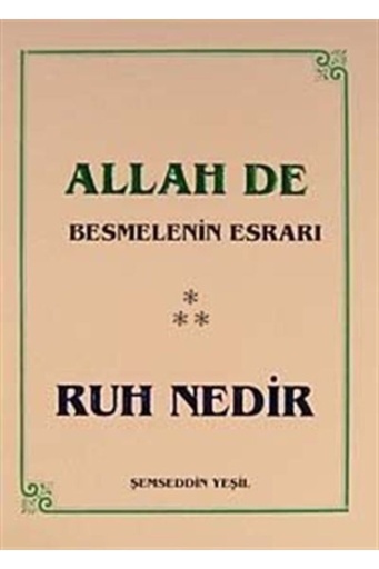 [MBY042] Allah De Besmelenin Esrarı Ruh Nedir?